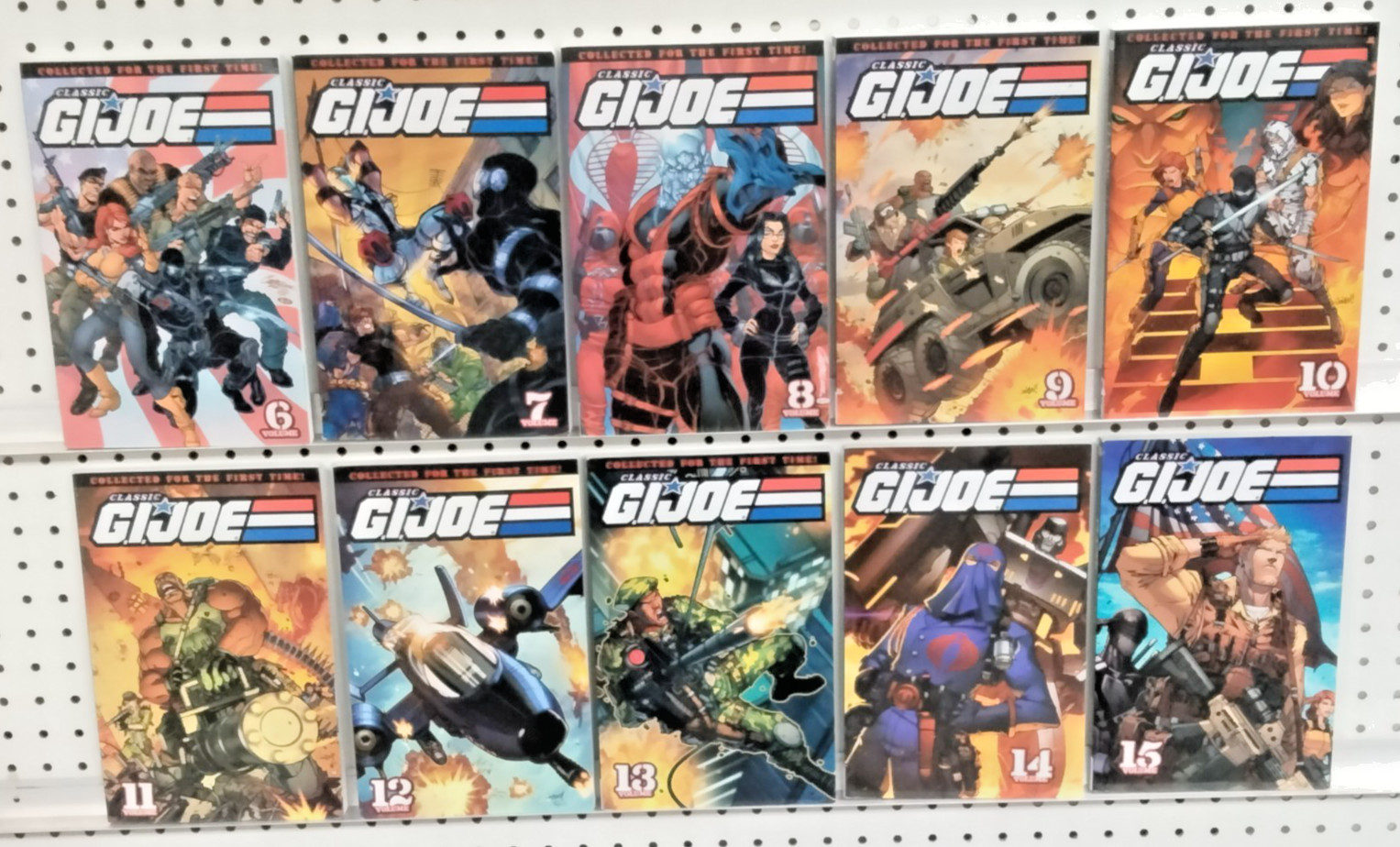 Classic G.I. Joe TPB Vol 6 7 8 9 10 11 12 13 14 15 IDW First Printings OOP/RARE Classic G.I. Joe TPB Vol 6 7 8 9 10 11 12 13 14 15 IDW First Printings OOP/RARE