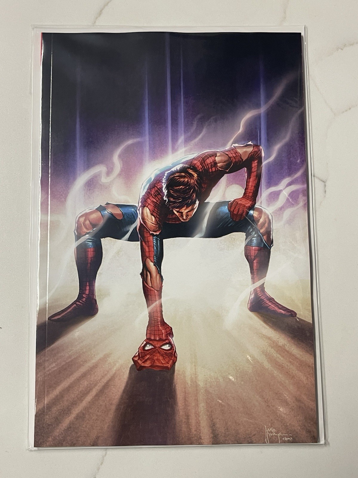 AMAZING SPIDERMAN 1000 NYCC Mico VIRGIN NYCC In Hand. SOLD OUT AMAZING SPIDERMAN 1000 NYCC Mico VIRGIN NYCC In Hand. SOLD OUT