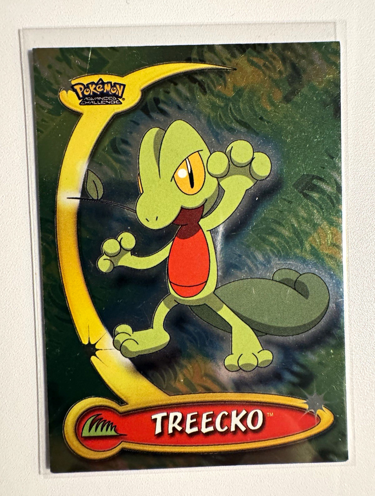 Topps Pokémon Advanced Challenge Treecko #79 FOIL💎 Card 2004 Topps Pokémon Advanced Challenge Treecko #79 FOIL💎 Card 2004