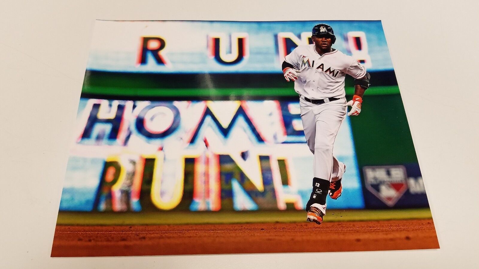 Marcell Ozuna MIAMI MARLINS 8X10 GLOSSY PHOTOS UNSIGNED FREE S&H Cardinals 