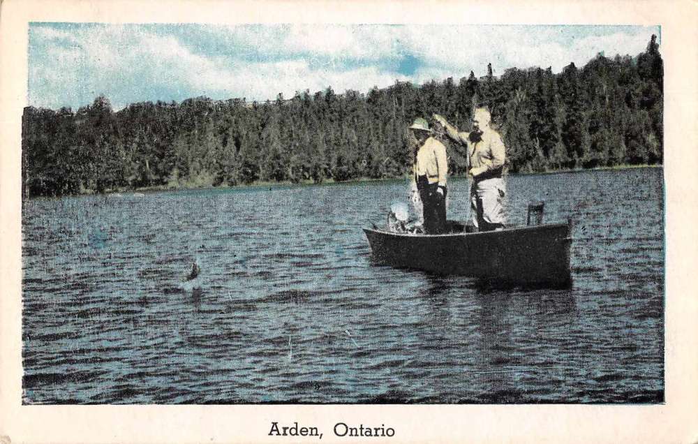 Arden Ontario Canada Lake View Fishing Antique Postcard J79965 Arden Ontario Canada Lake View Fishing Antique Postcard J79965