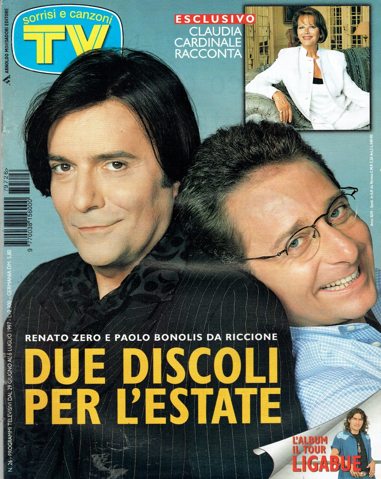 1997/26=MARINA GRAZIANI ROBERTA LANFRANCHI=UNDERTON=ILARIA MOSCATO=LIGABUE L.=