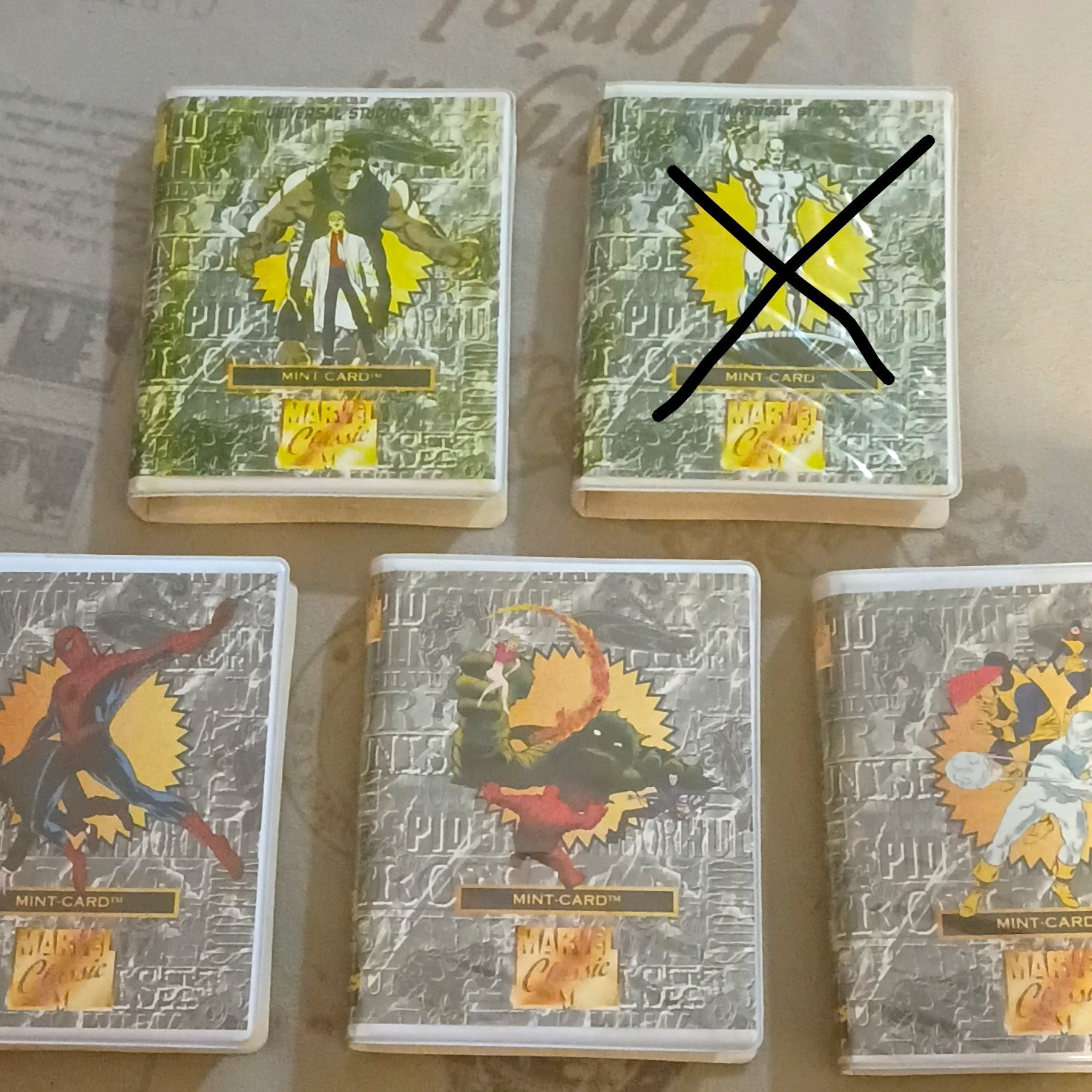 The Highland Mint Marvel Classic Hulk Spider-Man Bronze Mint-Card Limited