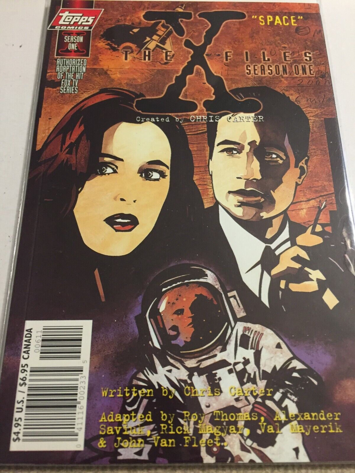 1998 Topps Comics X-Files Season One 