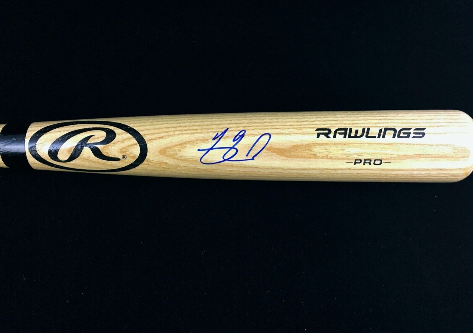Yasmani Grandal Chicago White Sox Signed Autographed Blonde Baseball Bat COA