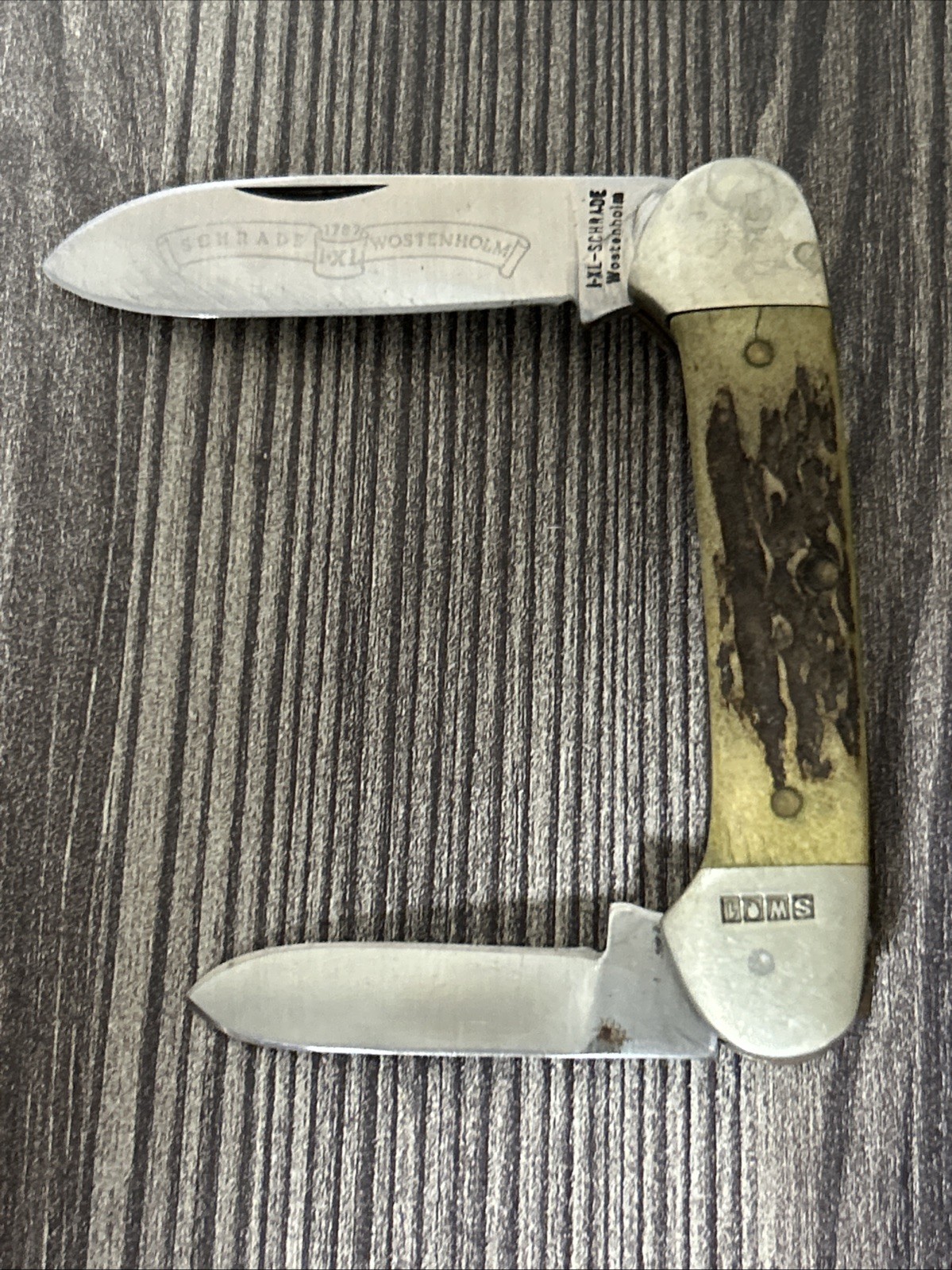 Vintage “RARE” Schrade Canoe Stag Handle Sheffield England Late 70s Used GC Vintage “RARE” Schrade Canoe Stag Handle Sheffield England Late 70s Used GC