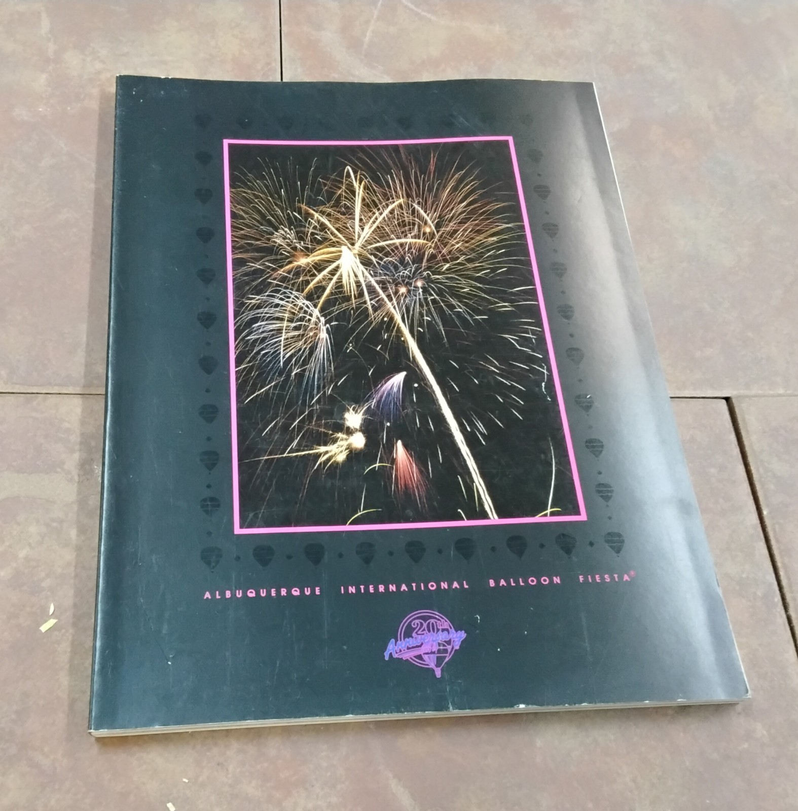 1991 New Mexico 20th Annual Albuquerque International Balloon Fiesta Program WOW