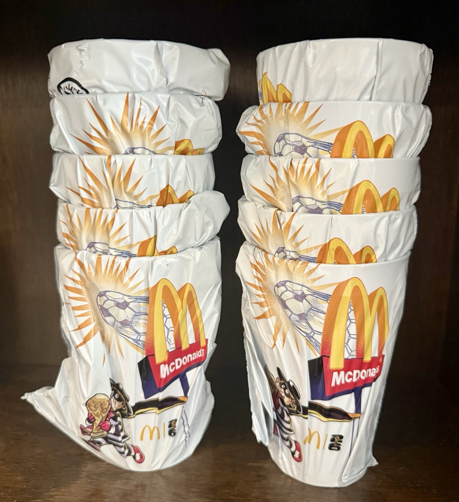 MCDONALDS 2026 FIFA WORLD CUP Adult Meal Mystery - Lot Of 10 (UNOPENED) MCDONALDS 2026 FIFA WORLD CUP Adult Meal Mystery - Lot Of 10 (UNOPENED)