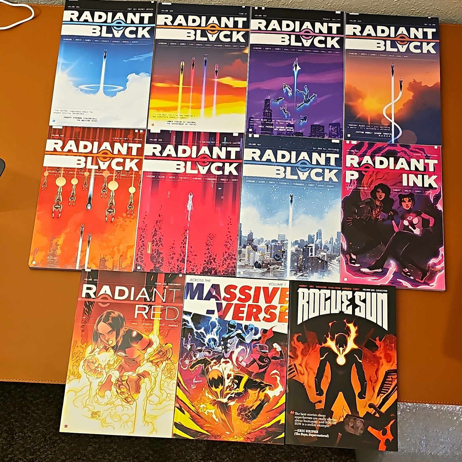 Radiant Black TPB Lot Massive-Verse Radiant Red Rogue Sun Kyle Higgins Image Radiant Black TPB Lot Massive-Verse Radiant Red Rogue Sun Kyle Higgins Image