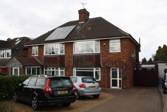 Photo 6x4 Nos. 69 and 67 Harrowby Lane Grantham There is an OS benchmark c2016 Photo 6x4 Nos. 69 and 67 Harrowby Lane Grantham There is an OS benchmark c2016