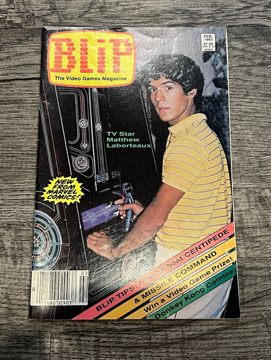 Blip #1 - 1st Comic Book Appearance of Mario & Donkey Kong - Key Issue
