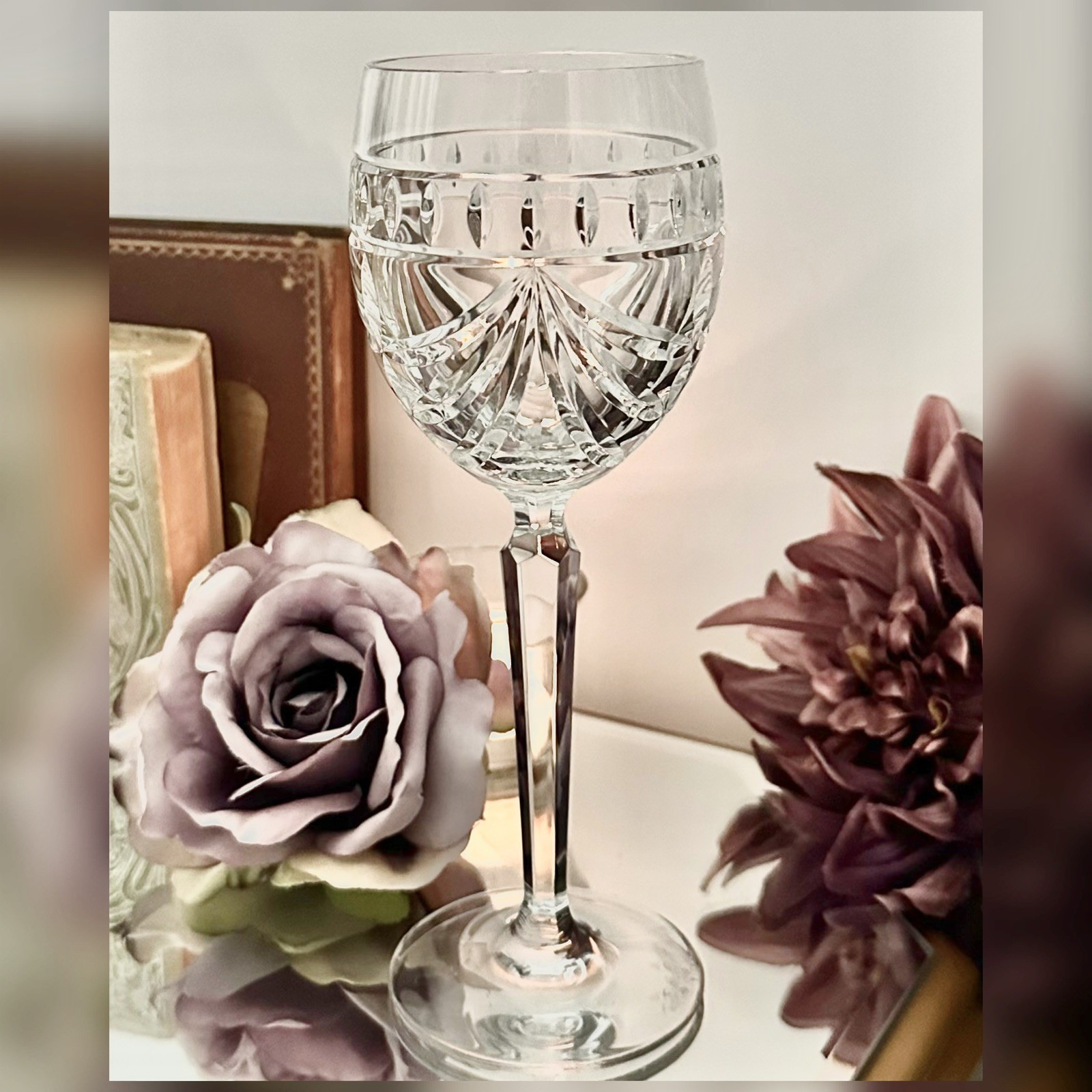 Waterford Overture Wine Glass Single Replacement Crystal Stemware Ireland