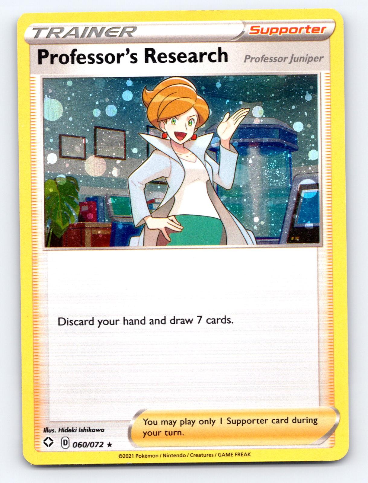 Professor's Research (Cosmos Holo) 60/072 Promo Deck Exclusives Pokemon LP
