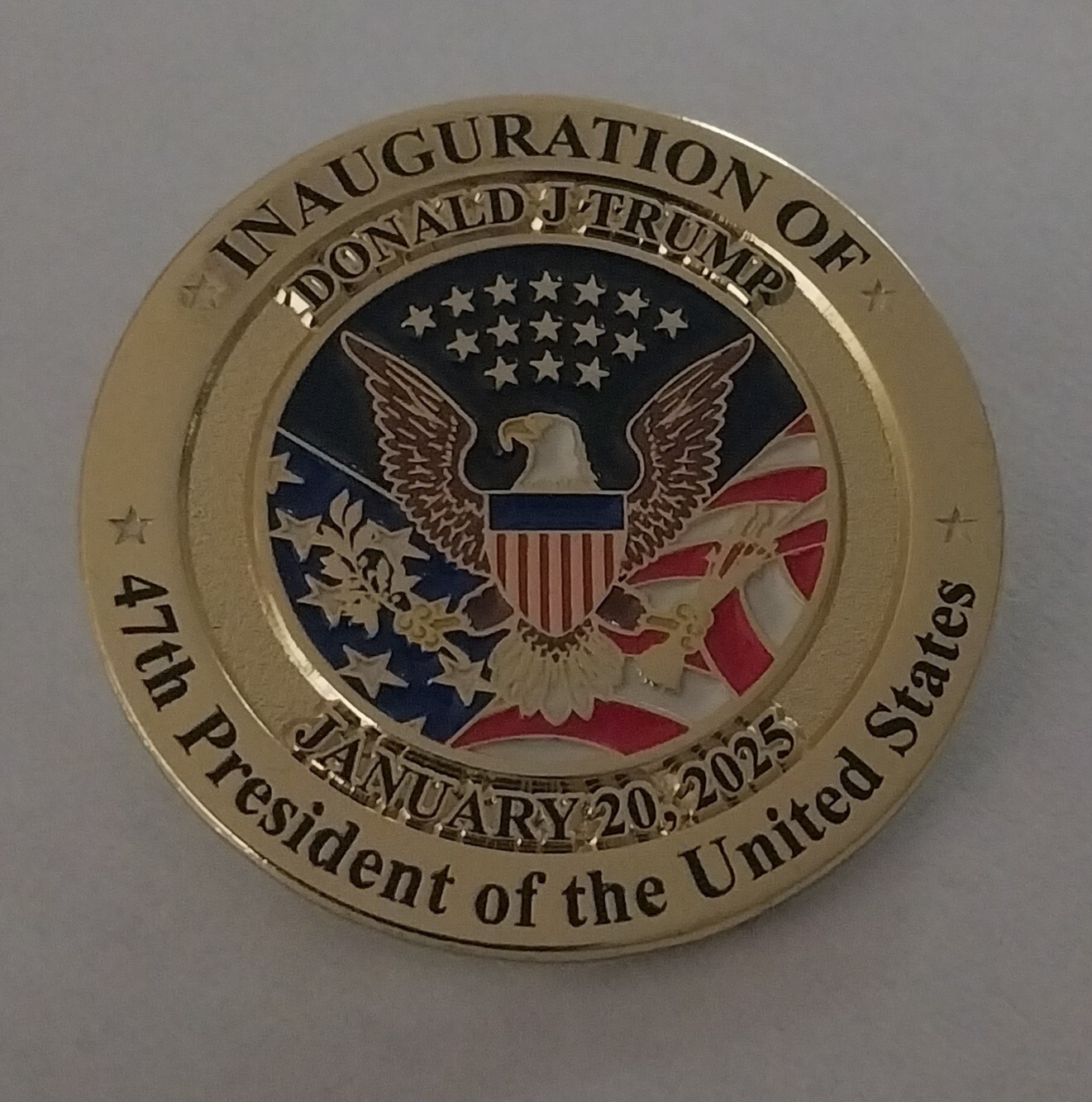President Trump Inauguration Pin 2025 President Trump Inauguration Pin 2025