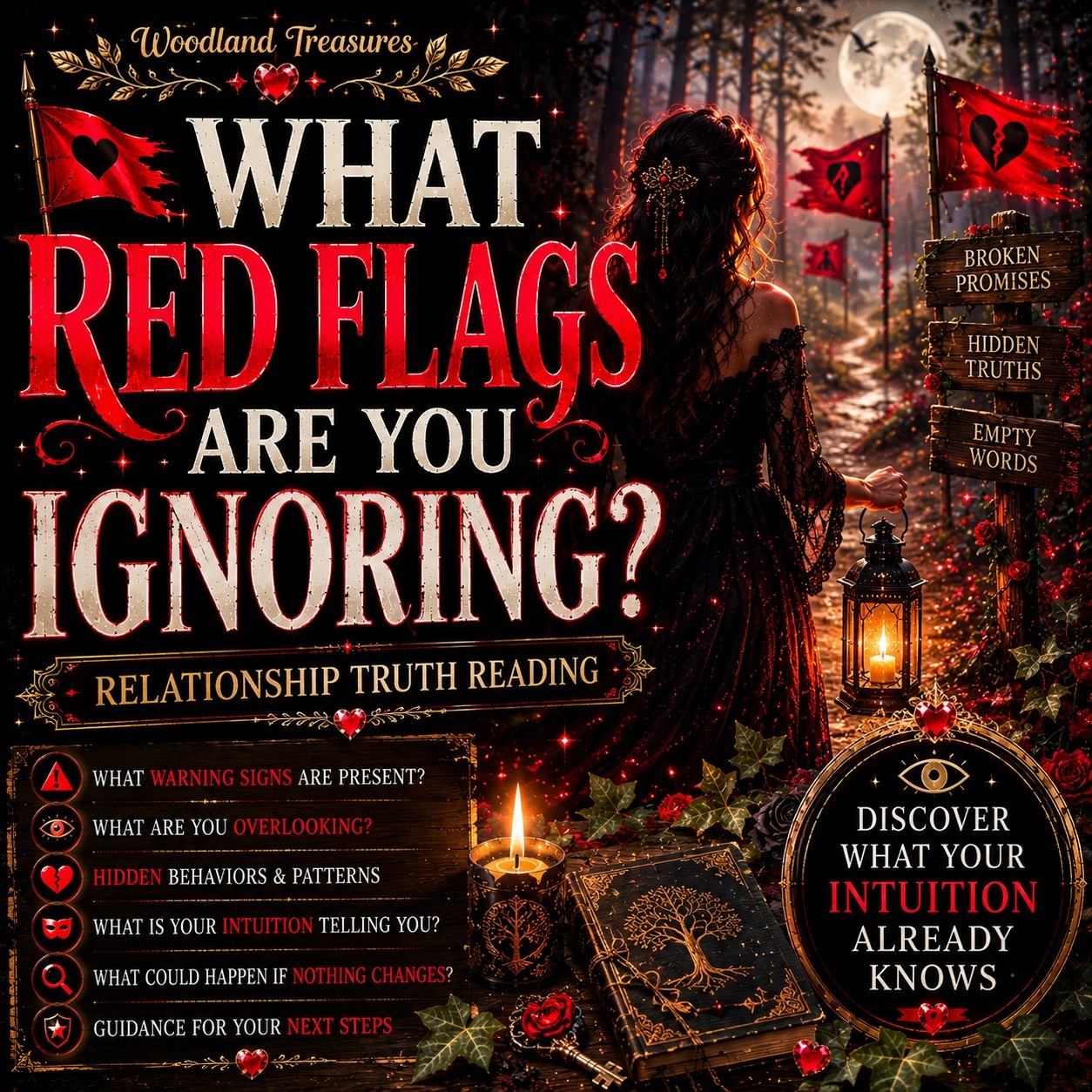 🚩👁️ What Red Flags Are You Ignoring? | Relationship Truth Reading | Hidden War