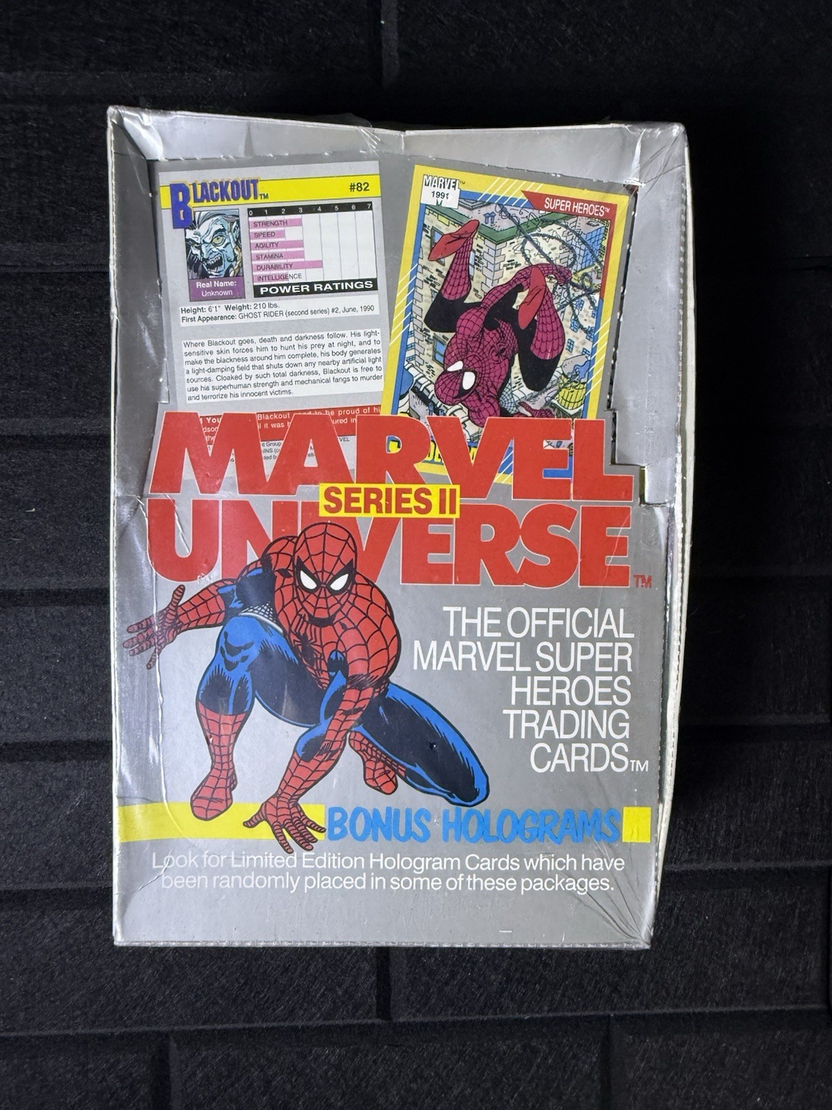 Marvel Universe 1991 Series 2 II Impel Marvel Trading Cards Factory Sealed Box Marvel Universe 1991 Series 2 II Impel Marvel Trading Cards Factory Sealed Box