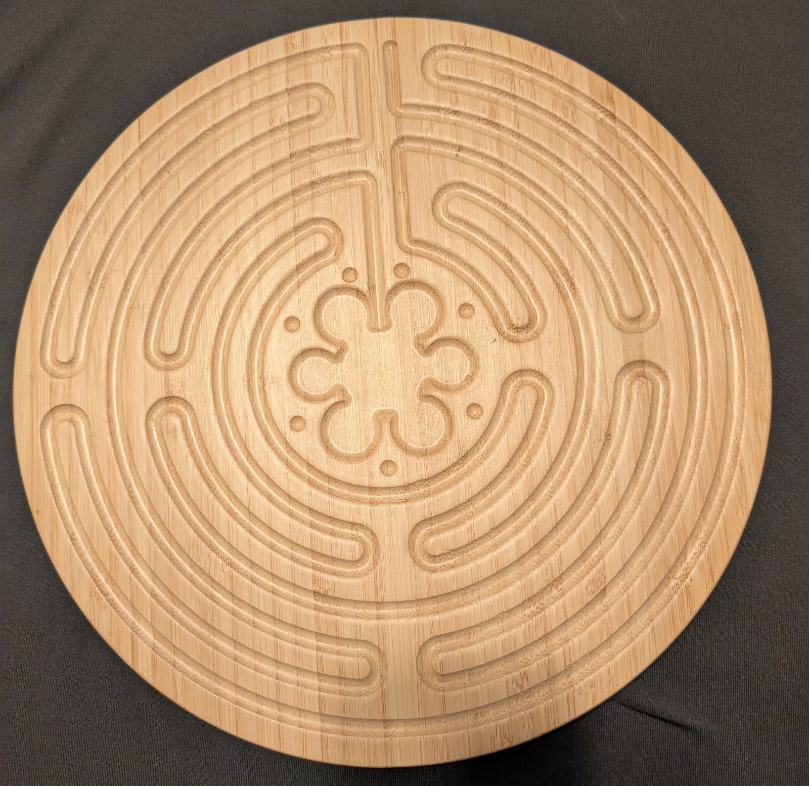 Lot of 10 Double-Sided Bamboo Finger Labyrinths 12.5\ Lot of 10 Double-Sided Bamboo Finger Labyrinths 12.5\