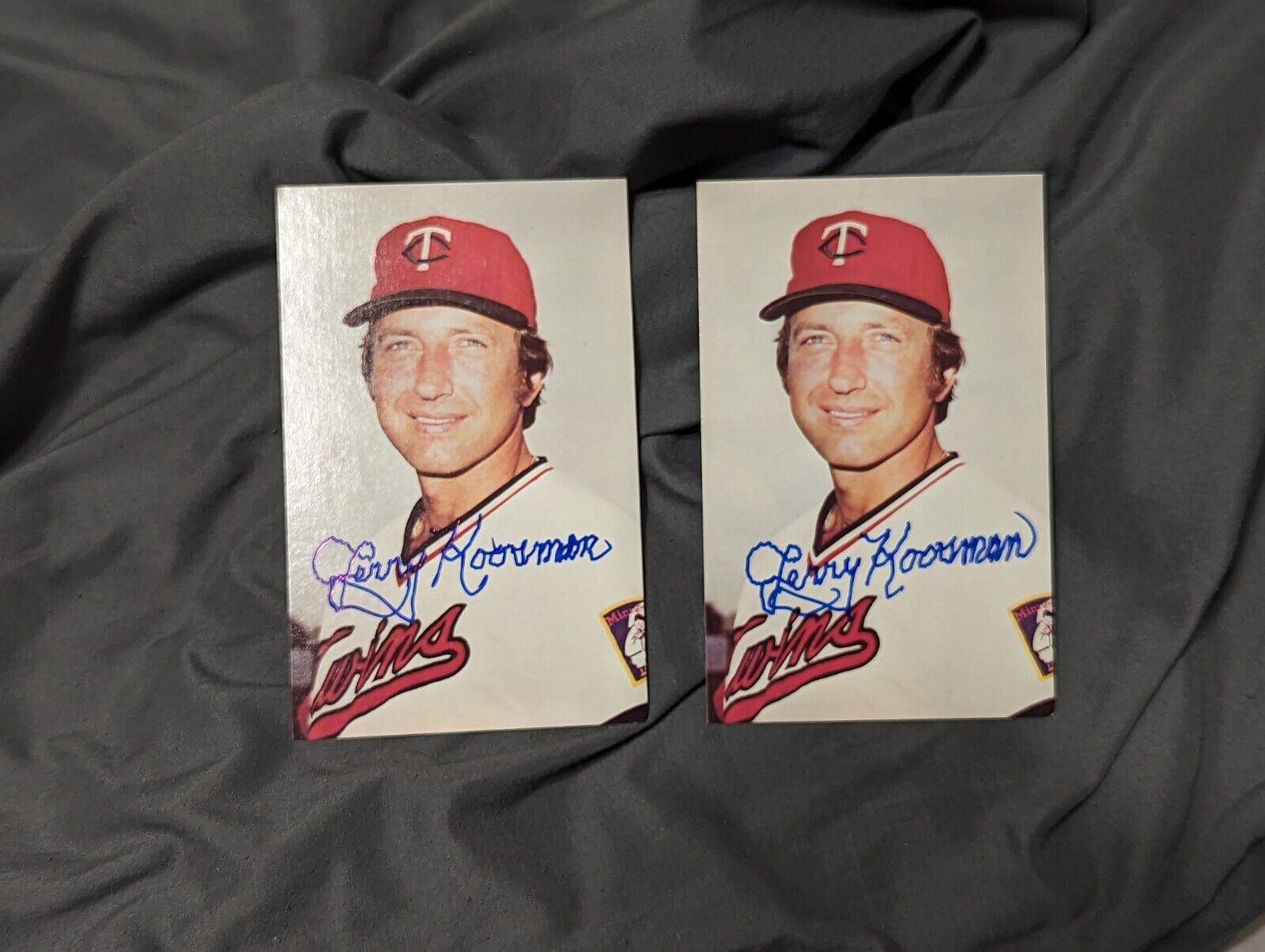 BOGO Jerry Koosman Autograph Signed Vintage 1979 Postcards Minnesota Twins 