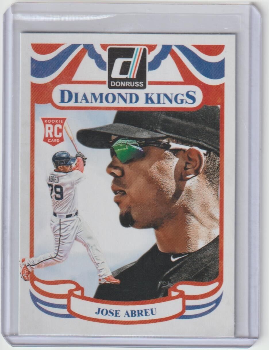 Jose Abreu 2014 Donruss Diamond Kings Rookie RC #223 White Sox Astros