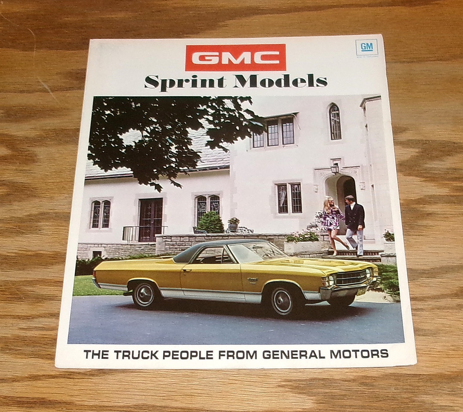 Original 1971 GMC Sprint Sales Brochure 71 Original 1971 GMC Sprint Sales Brochure 71
