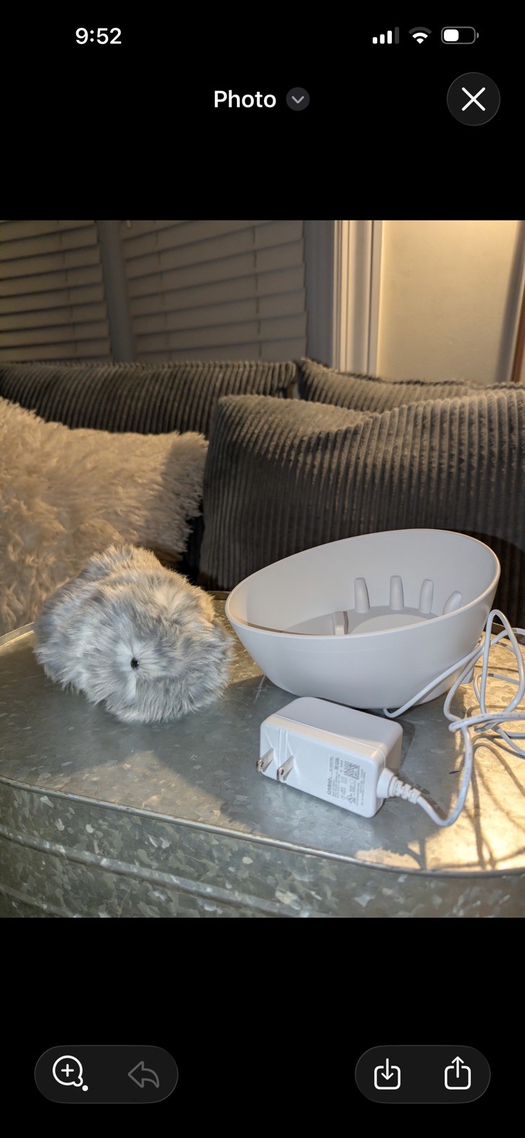 Casio Moflin AI Pet Smart Companion Robot Silver (PE-M10SR) Open Box Complete Casio Moflin AI Pet Smart Companion Robot Silver (PE-M10SR) Open Box Complete