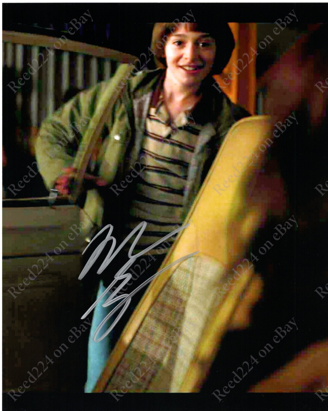 Noah Schnapp Signed 8x10 Photo UACC COA + Date, Location, & Event Details Noah Schnapp Signed 8x10 Photo UACC COA + Date, Location, & Event Details