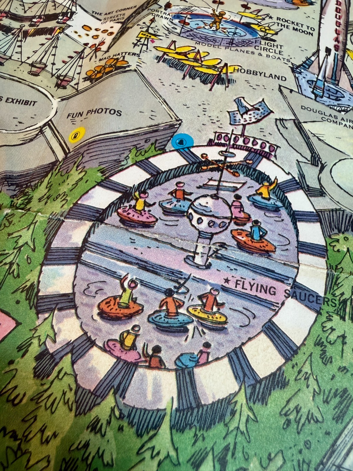 1962 DISNEYLAND MAP 30 1962 DISNEYLAND MAP 30
