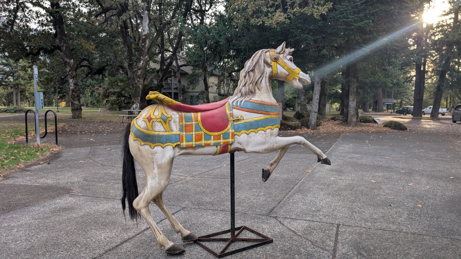 Vintage 1978 Full Size Reproduction Carousel Horse 61 Vintage 1978 Full Size Reproduction Carousel Horse 61