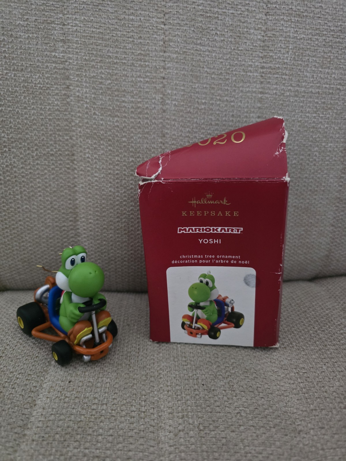 Hallmark Keepsake Ornament Nintendo Mario Kart YOSHI 2020 Rare Hallmark Keepsake Ornament Nintendo Mario Kart YOSHI 2020 Rare