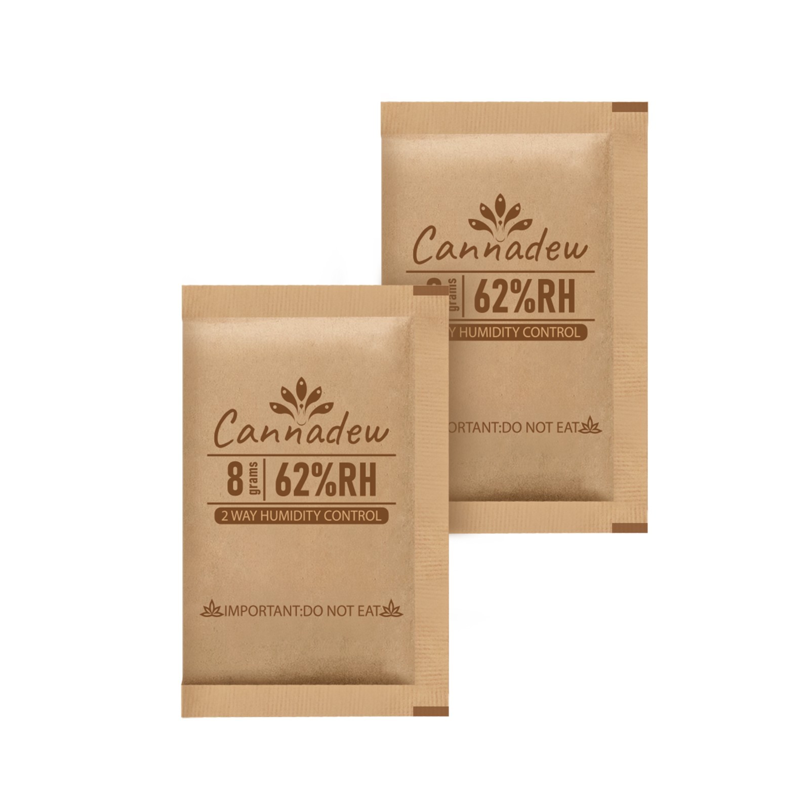 62% RH 8Gram (10 Pack) Two-Way Humidity Control Packets 62% RH 8Gram (10 Pack) Two-Way Humidity Control Packets