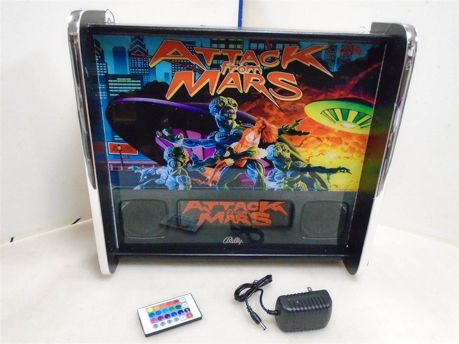 Bally Attack From Mars Pinball Head LED Display light box Bally Attack From Mars Pinball Head LED Display light box