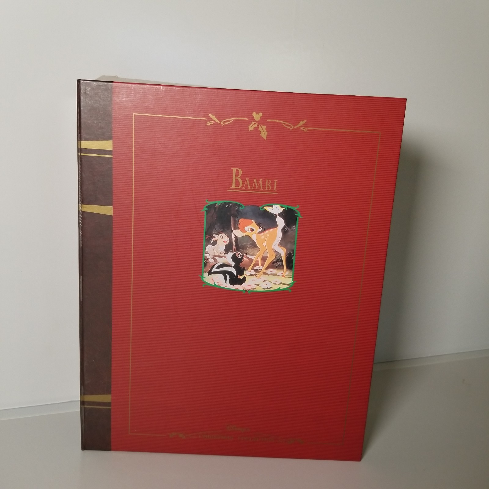 Disney Christmas Collection Bambi Ornament Set 4 Piece Storybook Boxed Set Disney Christmas Collection Bambi Ornament Set 4 Piece Storybook Boxed Set