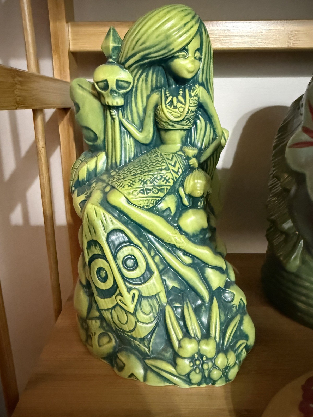 SOLD OUT Be-Headed to Altar Tiki Mug – Chartreuse – LE 55 – Signed & Numbered
