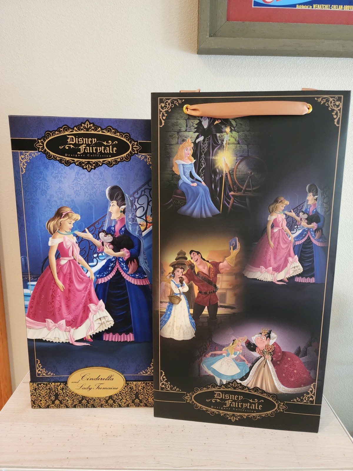Disney Designer Fairytale Cinderella & Lady Tremaine Limited Edition w/bag NIB Disney Designer Fairytale Cinderella & Lady Tremaine Limited Edition w/bag NIB