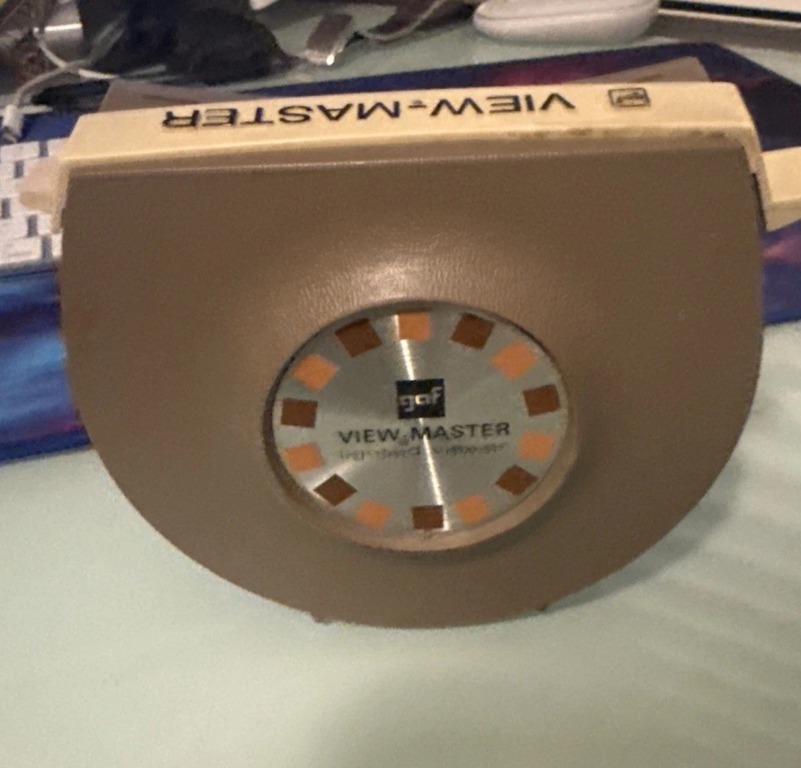 Vtg 1960s GAF VIEW-MASTER Lighted 3D Viewer Tested Works Vtg 1960s GAF VIEW-MASTER Lighted 3D Viewer Tested Works