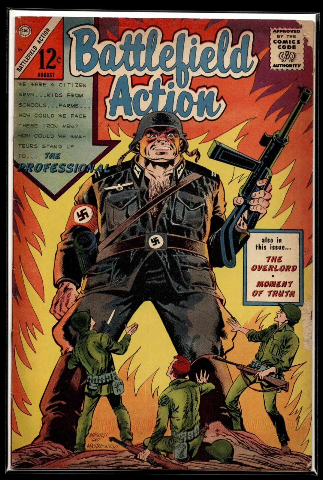 1965 Battlefield Action #59 Charlton Comic