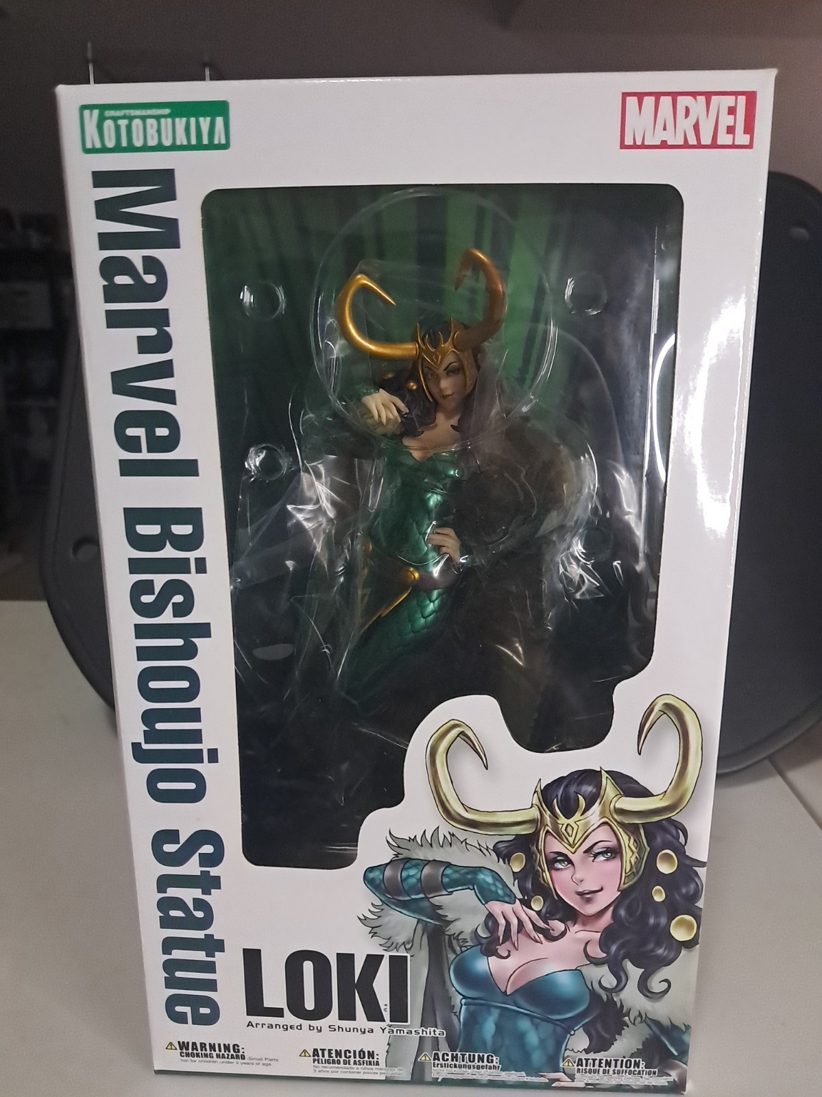 Kotobukiya Bishoujo Loki Statue Marvel PVC