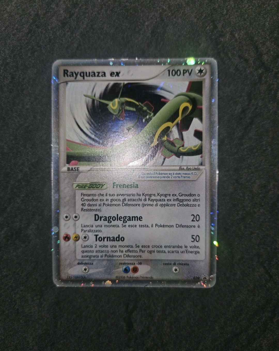 Rayquaza ex EX 039 Holo Ita Excellent- Rayquaza ex EX 039 Holo Ita Excellent-
