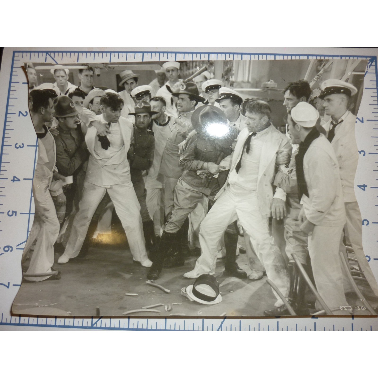 Vintage 1931 Clark Gable Wallace Beery Photo Hell Divers Movie Still MGM