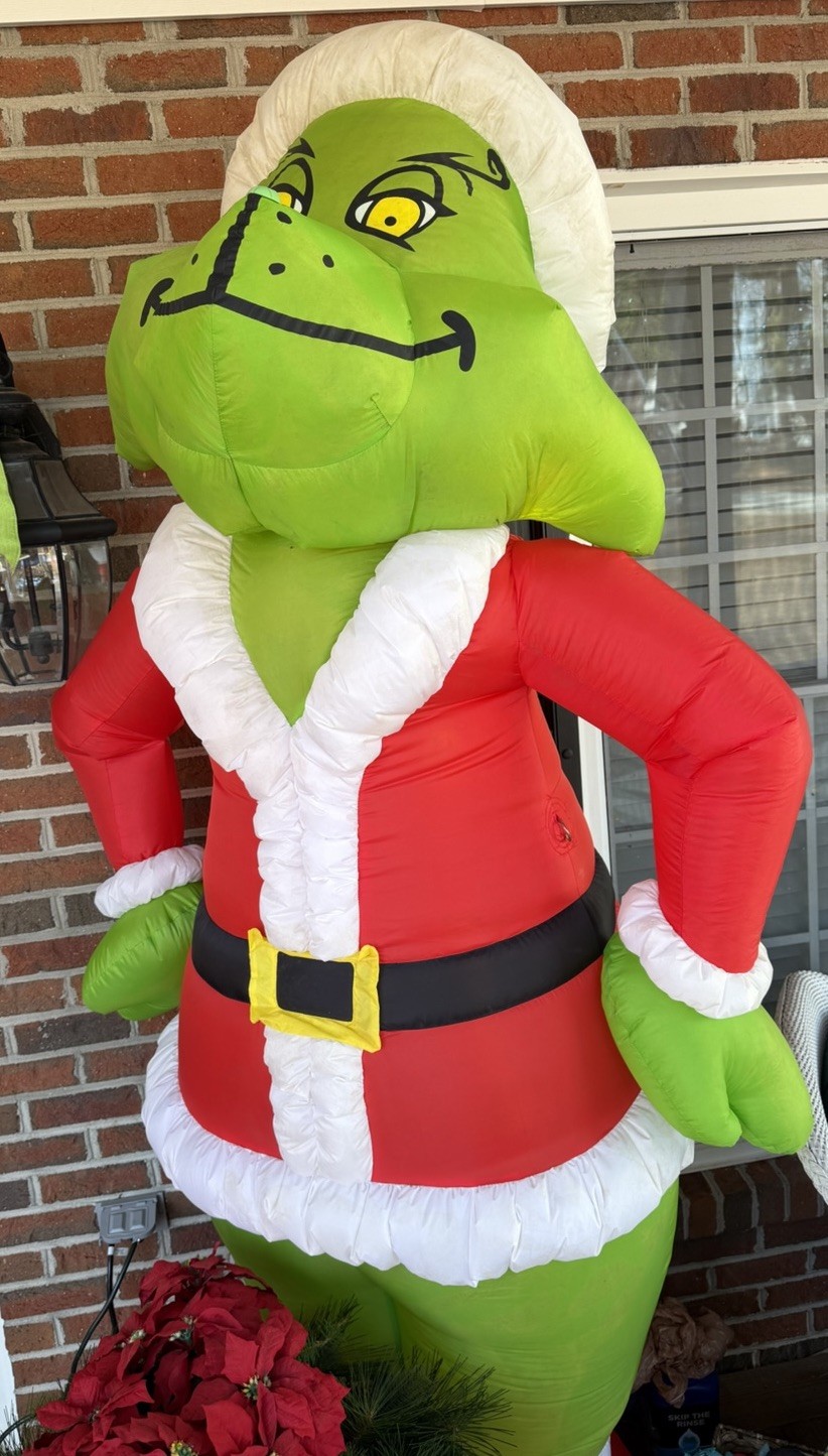 Vintage GEMMY The Grinch Inflatable 8 Foot Tall 2001 Rare With Original Box Vintage GEMMY The Grinch Inflatable 8 Foot Tall 2001 Rare With Original Box