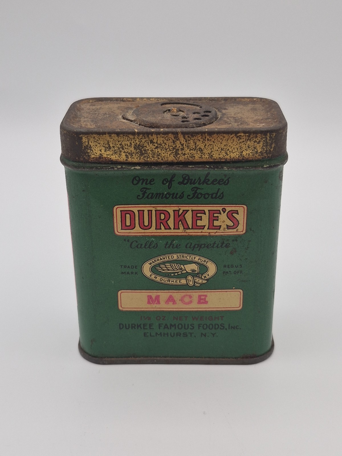 Vintage Spice Tin Durkees \ Vintage Spice Tin Durkees \