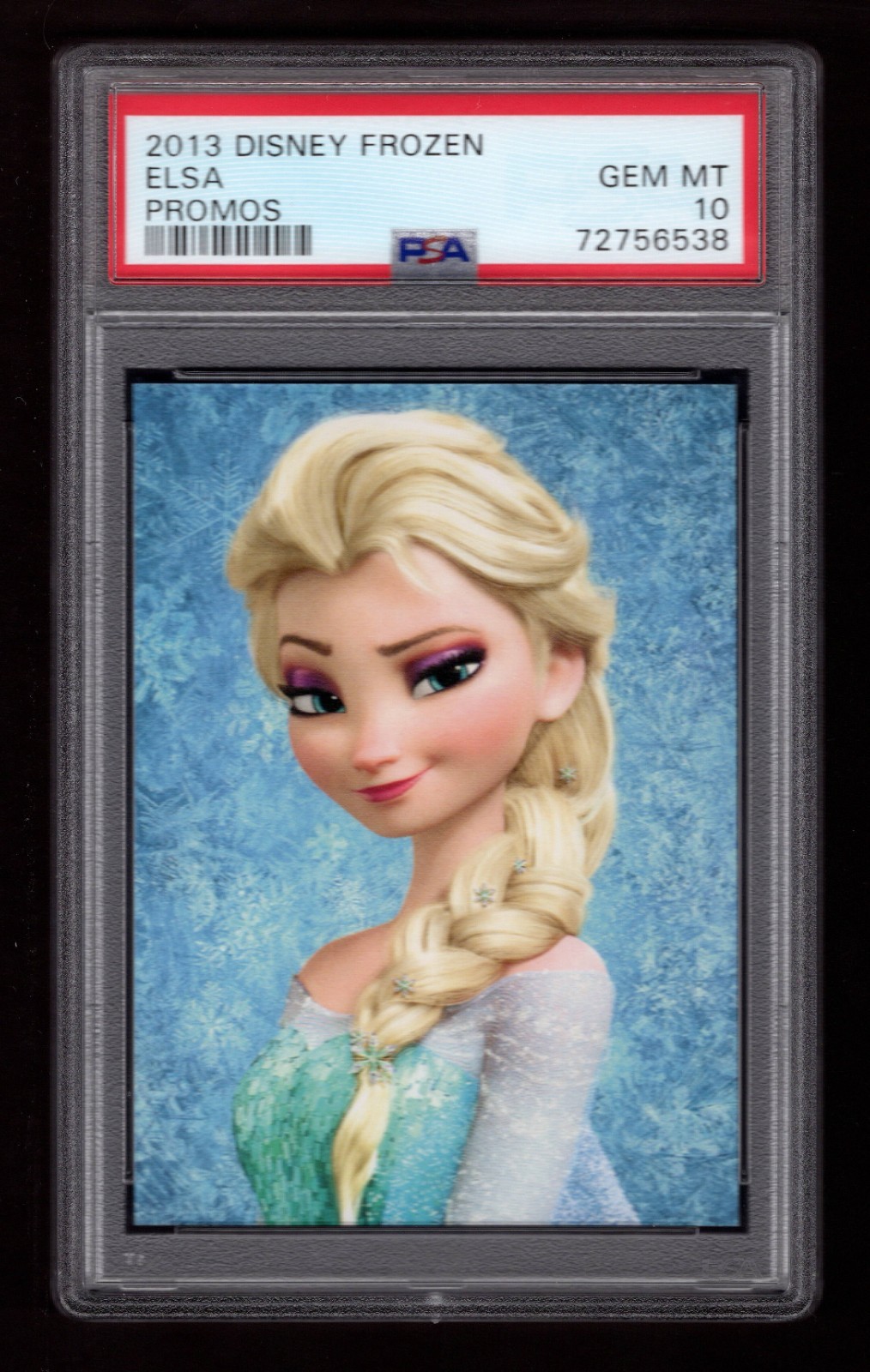 PSA 10 QUEEN ELSA 2013 Disney Frozen Movie Promo SPECTACULAR BEAUTY ROOKIE CARD PSA 10 QUEEN ELSA 2013 Disney Frozen Movie Promo SPECTACULAR BEAUTY ROOKIE CARD