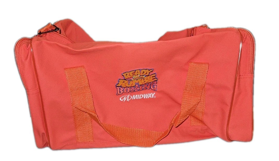 New/Unused Vintage Midway Games Ready 2 Rumble Boxing 2 Video Game Rare Duffle