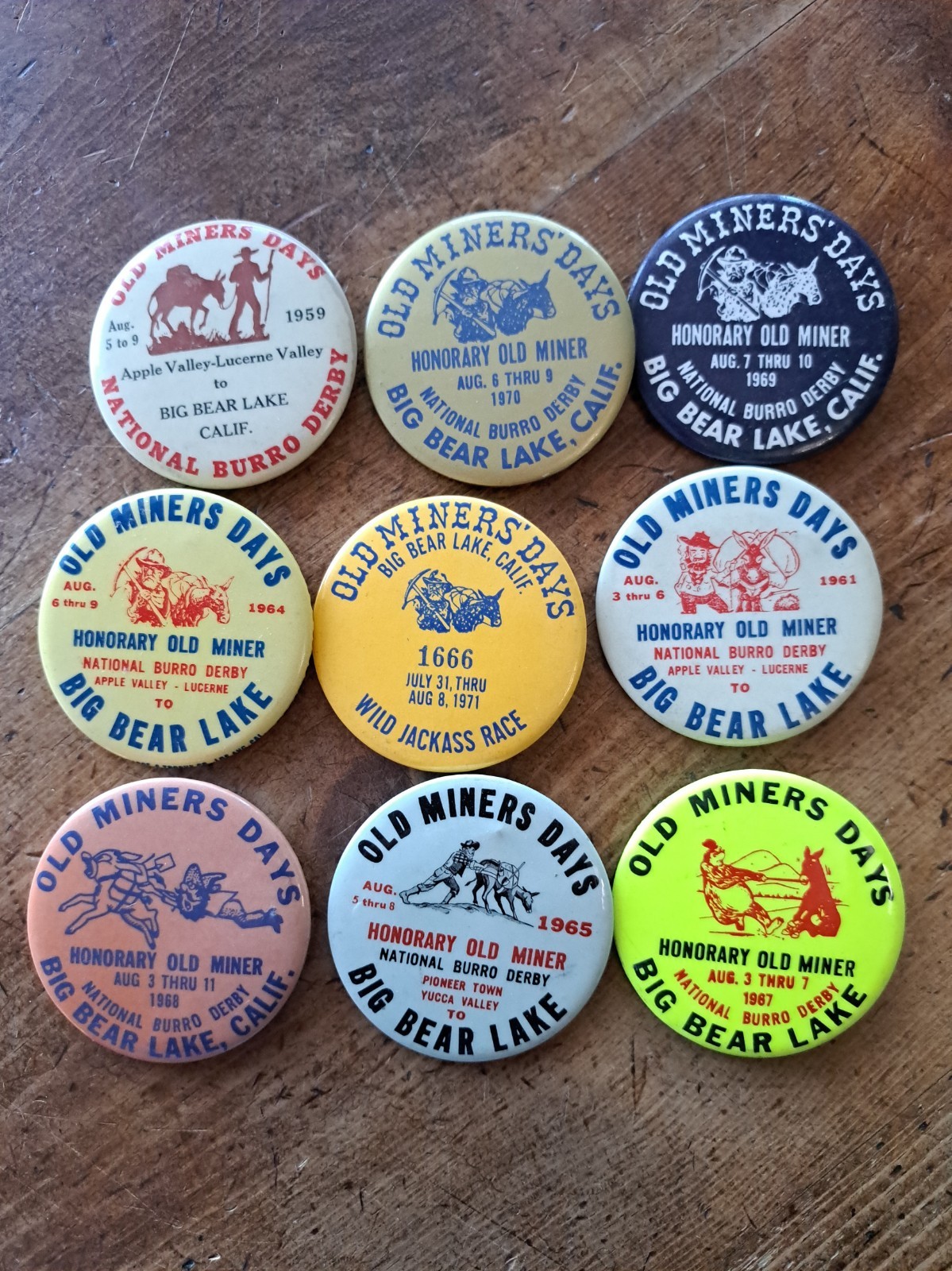 9 Vintage 1950's-60's Pins 9 Vintage 1950's-60's Pins