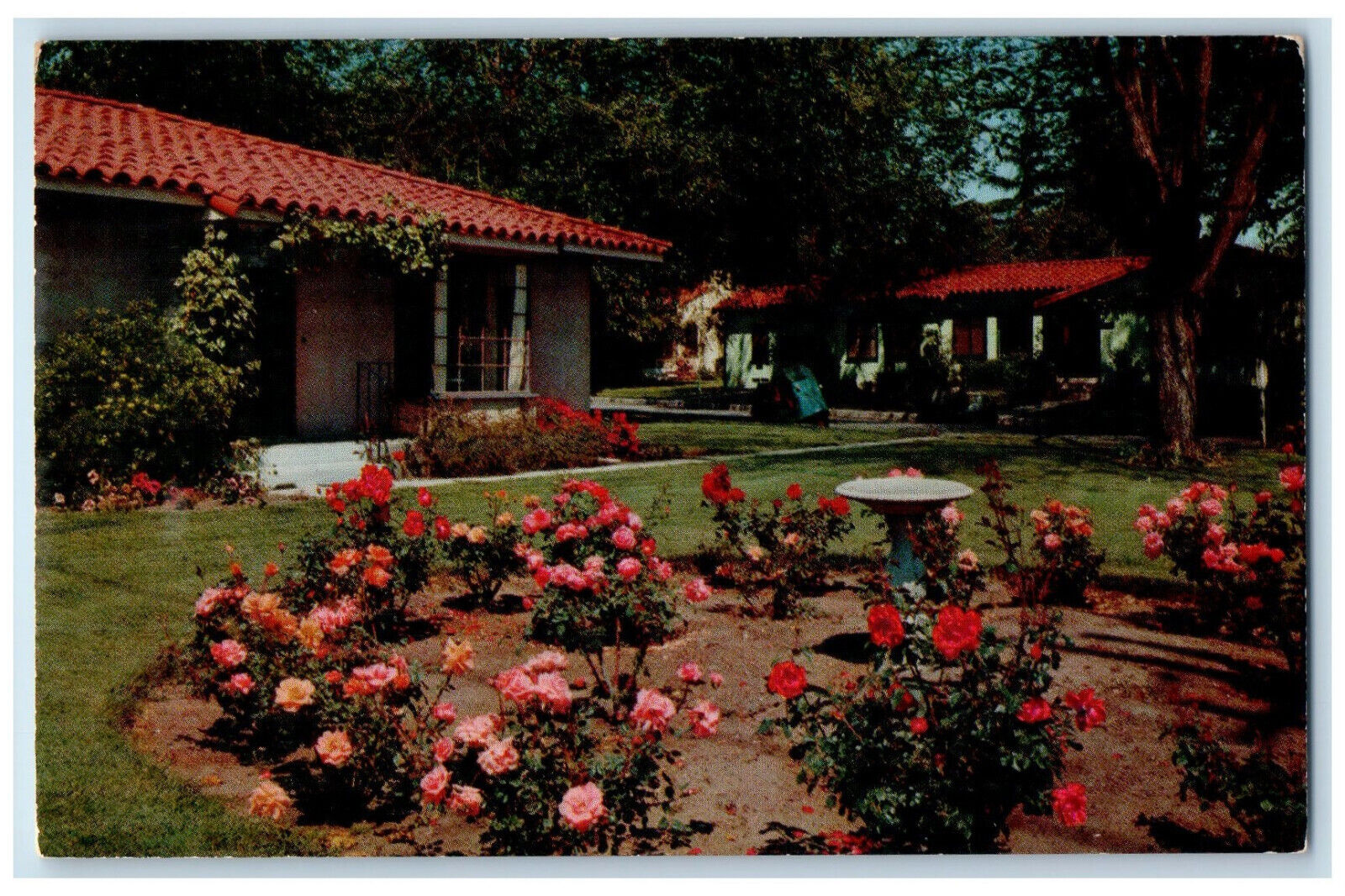c1960's More Than 100 Individual Homes at Pilgrim Place in Claremont CA Postcard