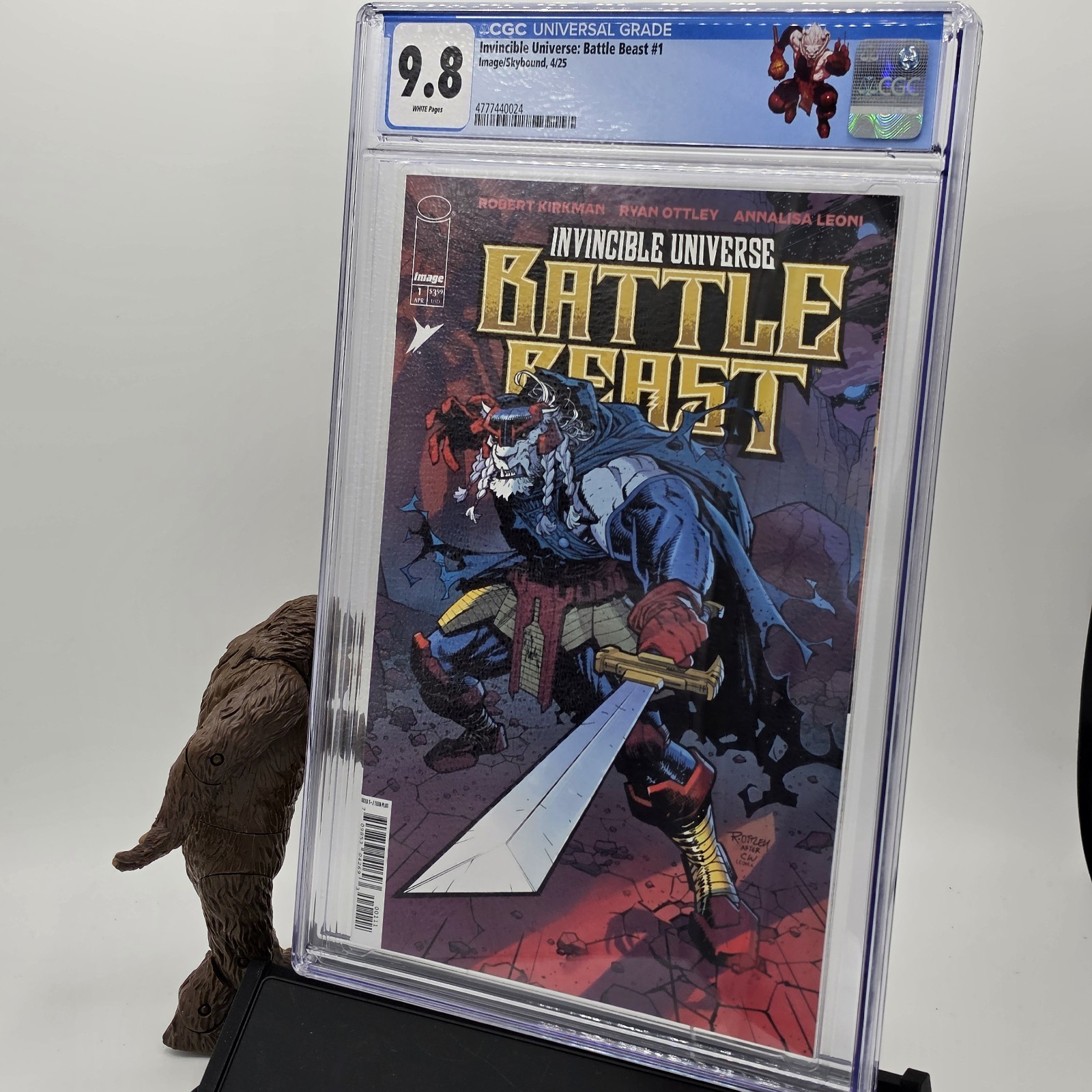 💥Invincible Universe: Battle Beast 1 Ryan Ottley Cover A 1st Print CGC 9.8💥 💥Invincible Universe: Battle Beast 1 Ryan Ottley Cover A 1st Print CGC 9.8💥