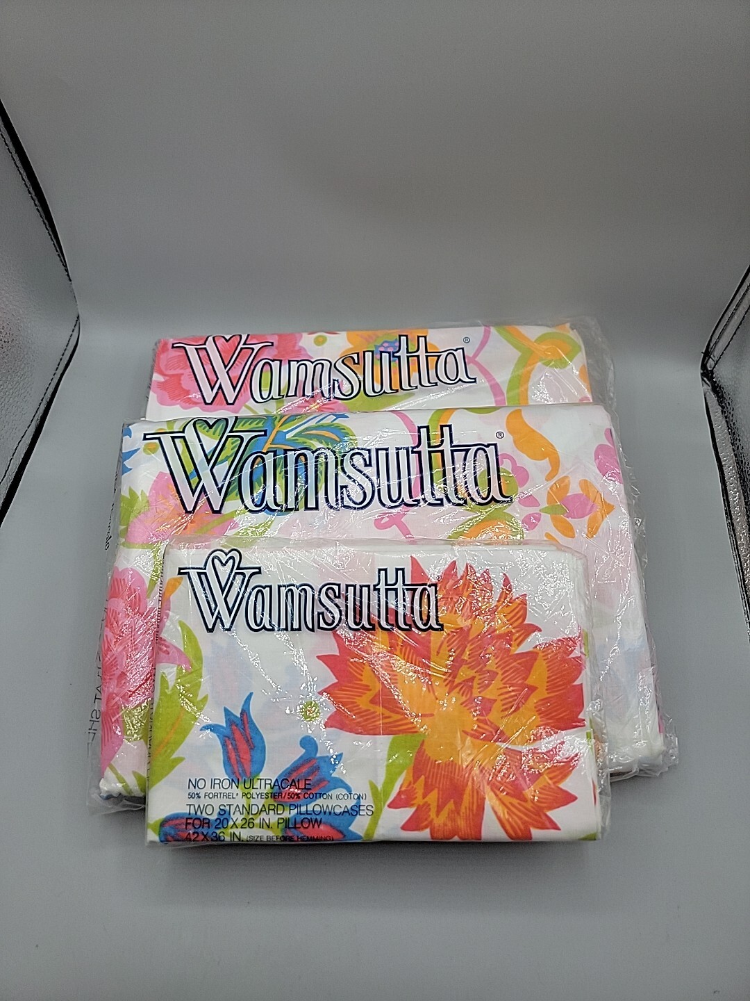 Vtg 70s Wamsutta Ultracale Meadowbrook Flower Power Double Sheets Pillowcases Vtg 70s Wamsutta Ultracale Meadowbrook Flower Power Double Sheets Pillowcases