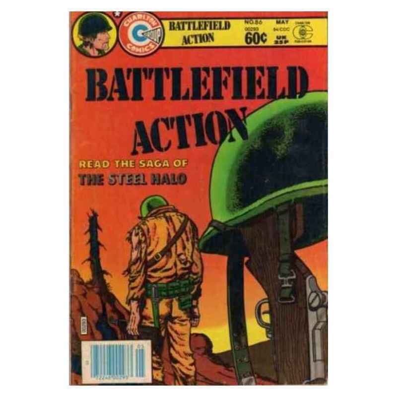 Battlefield Action #86 in Fine minus condition. Charlton comics [k%