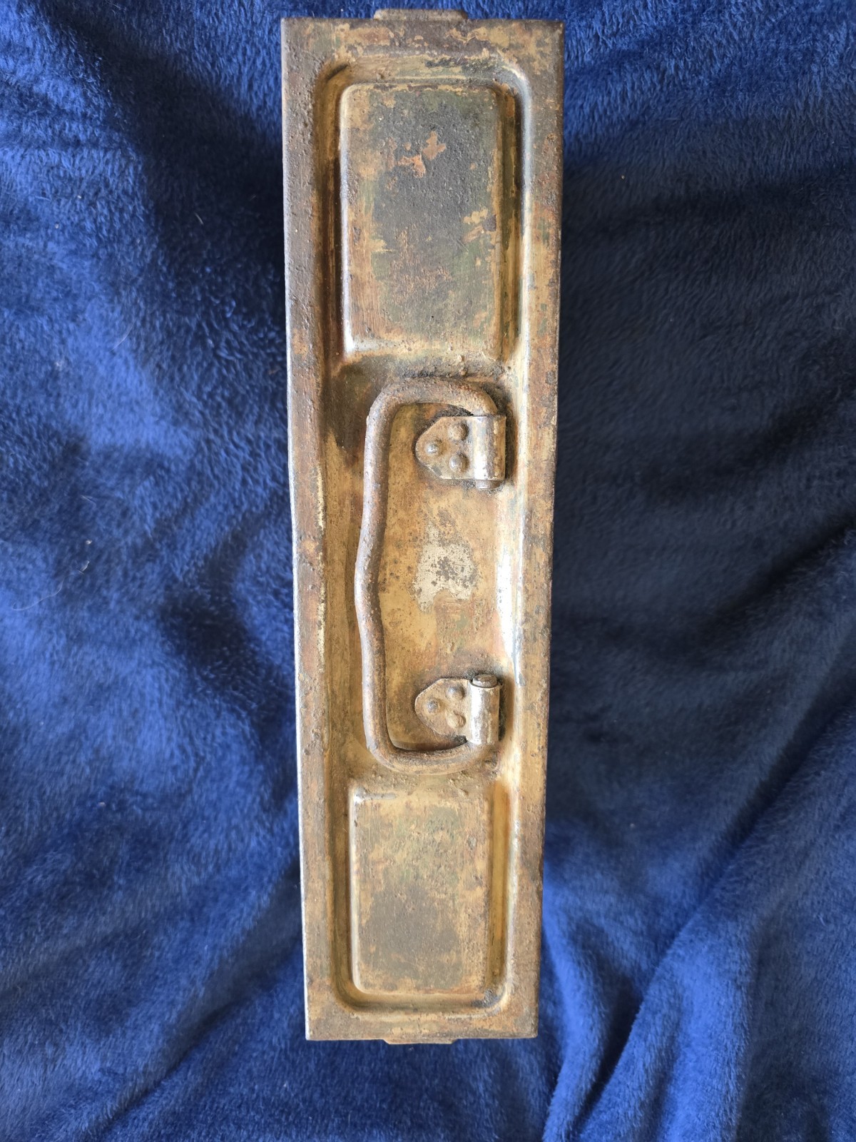 WWII German MG42 MG34 Ammo Can Box Patronenkasten 41 Original Tan Paint PK41