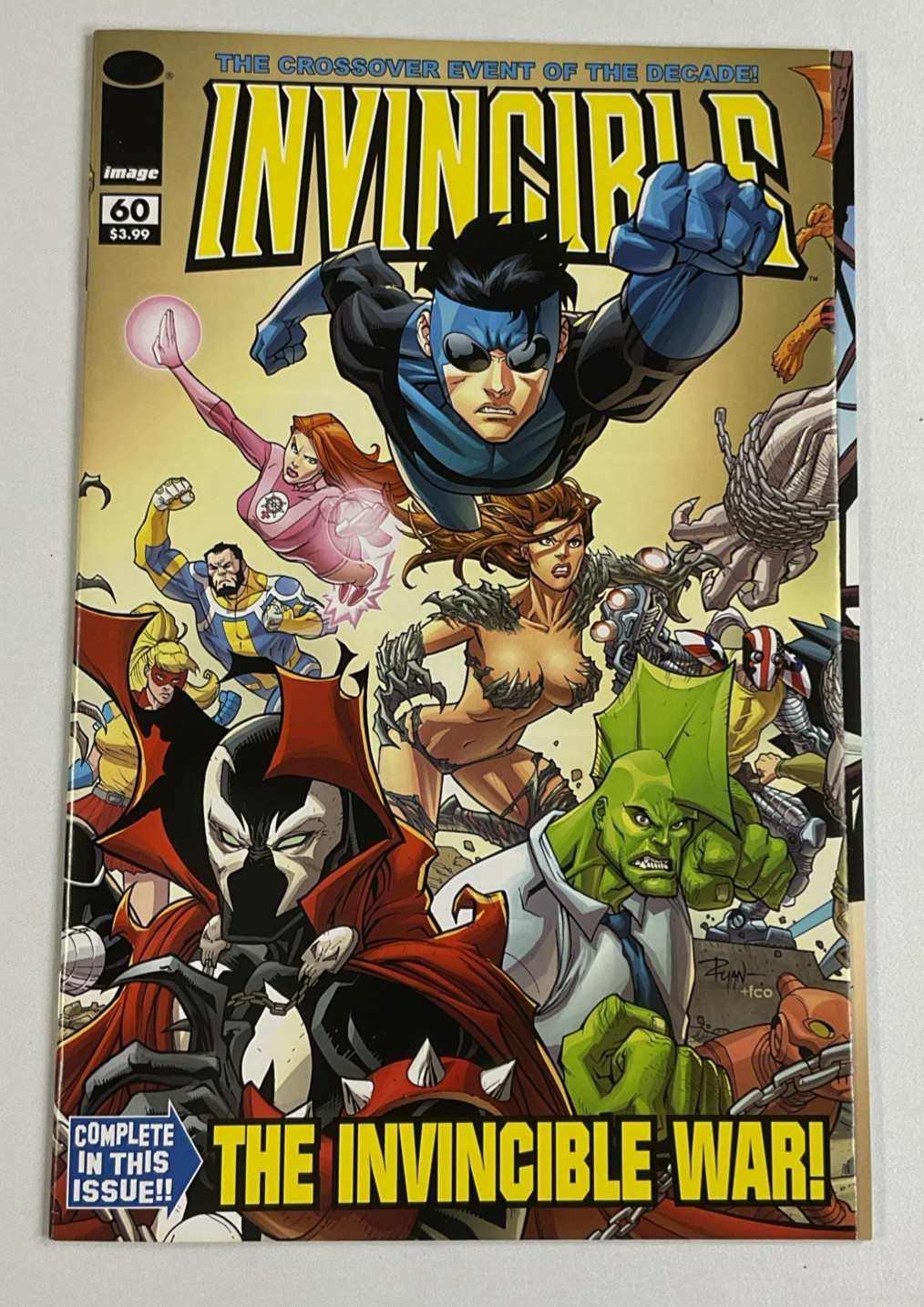 Invincible #60 Image 2009 -Crossover Event of the Decade - Kirkman / Ottley Invincible #60 Image 2009 -Crossover Event of the Decade - Kirkman / Ottley